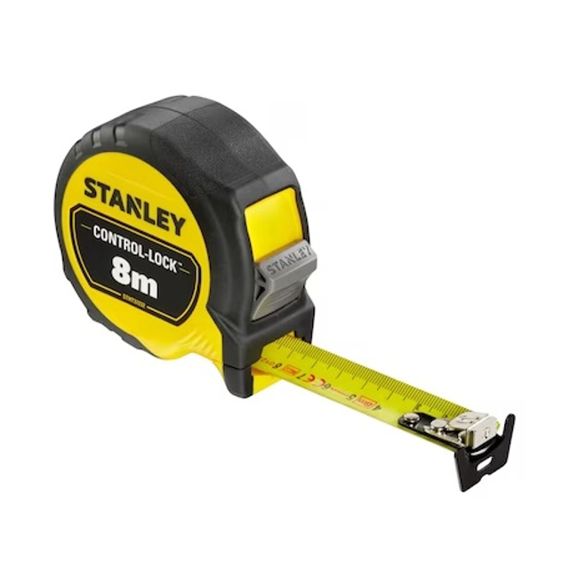 Vendita online Flessometro 8 m x 25 mm Stanley Control